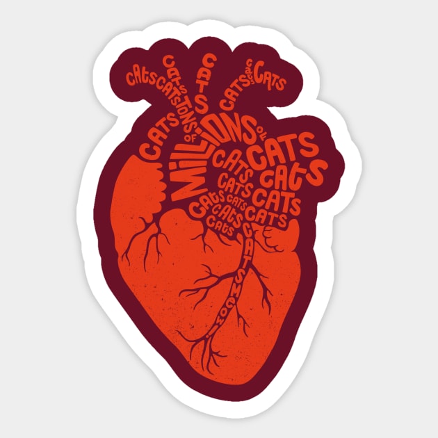 Anatomicat Sticker by Tobe_Fonseca